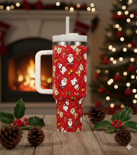 New Christmas Pattern Stainless Steel Tumblers