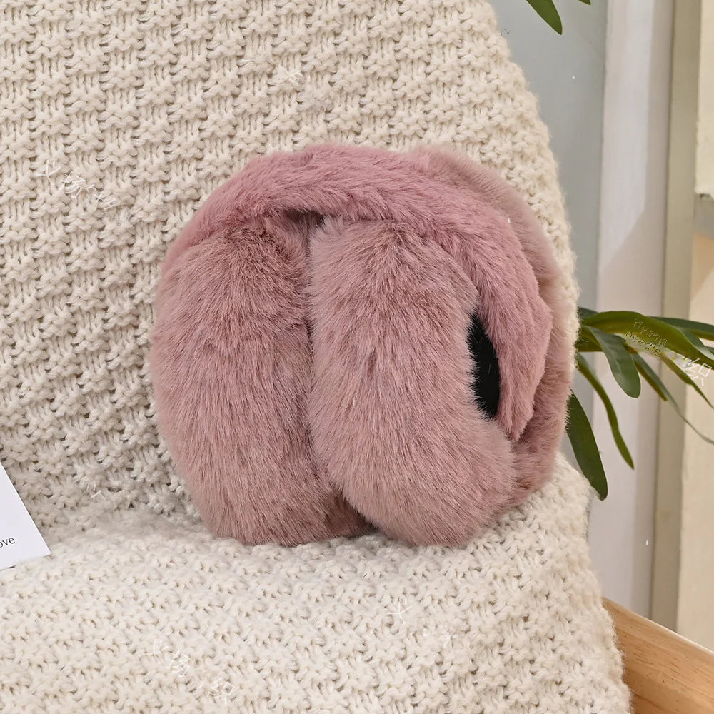 Foldable Plush Ear Muffs