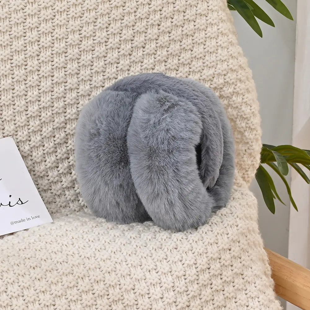 Foldable Plush Ear Muffs