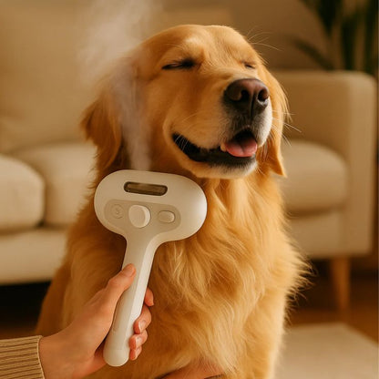 Steam Spray Brush for Pets