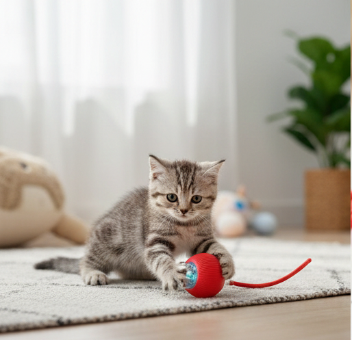 Smart Rolling Pet Ball