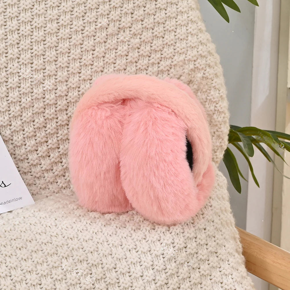 Foldable Plush Ear Muffs