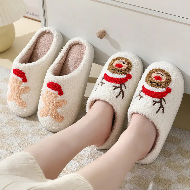 Christmas Memory Foam Slippers