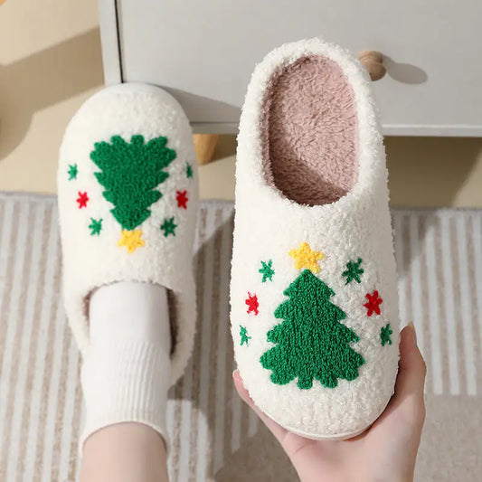 Christmas Memory Foam Slippers