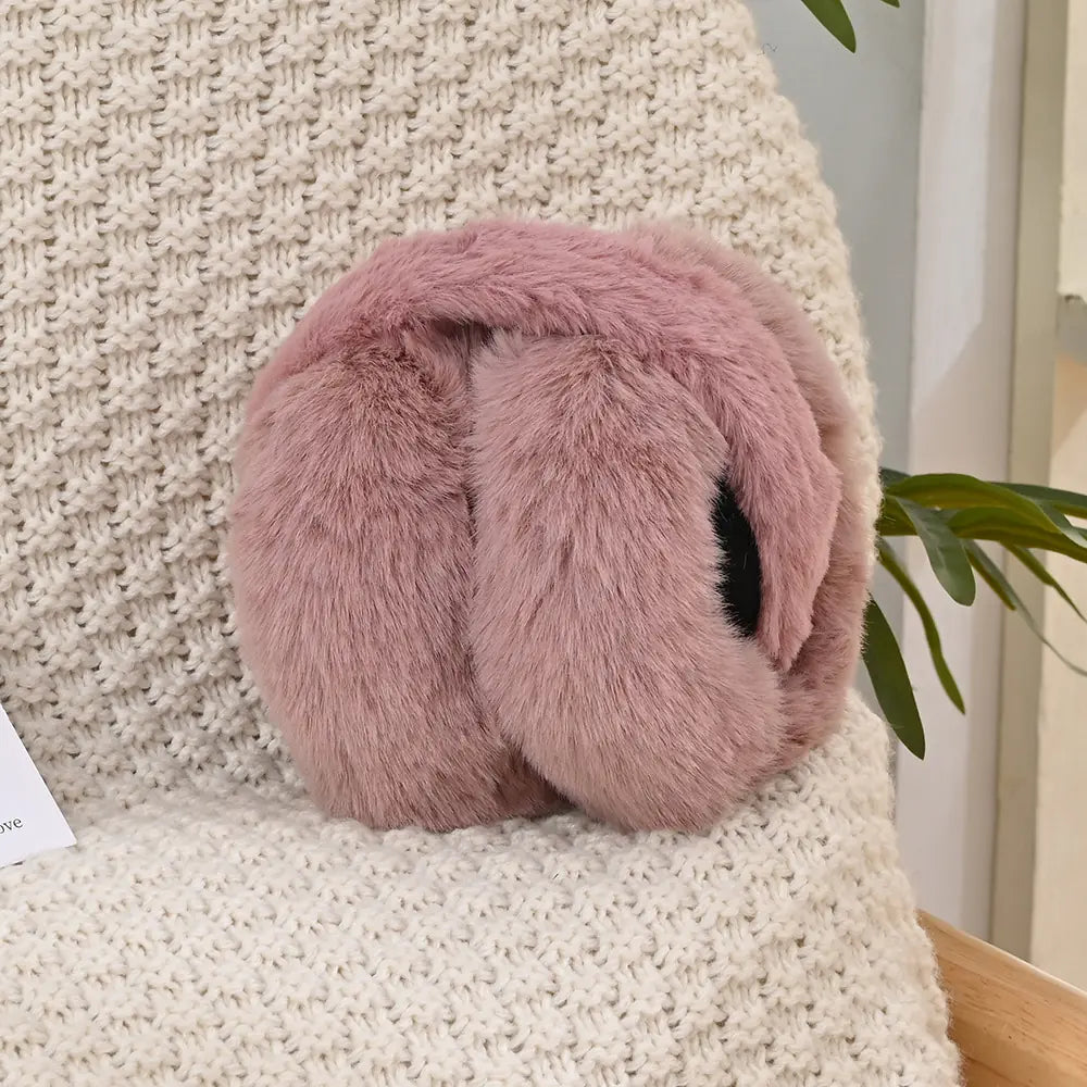 Foldable Plush Ear Muffs