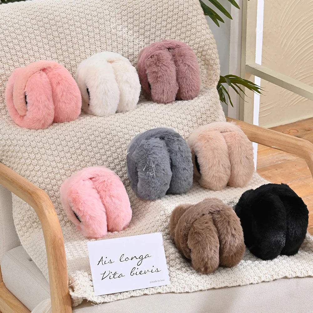 Foldable Plush Ear Muffs