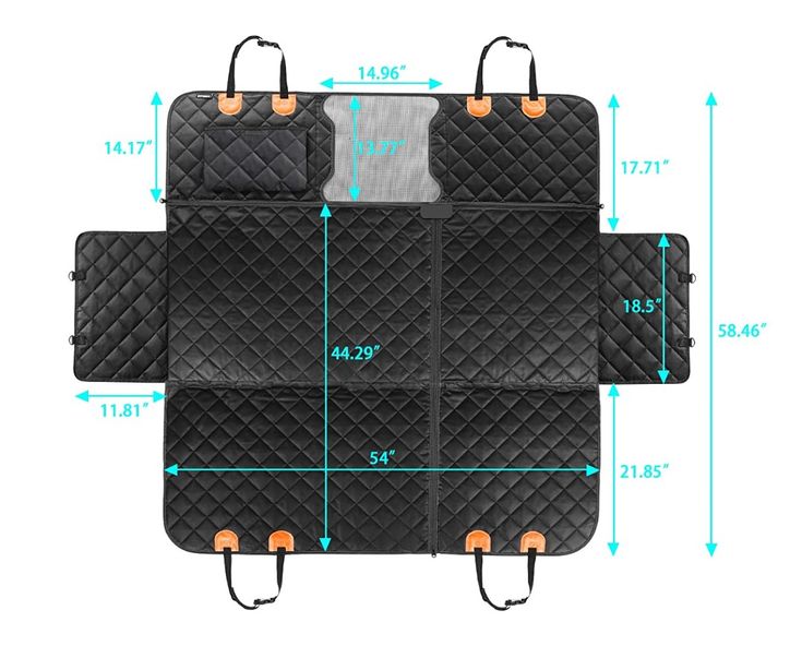 Three-in-One Multifunctional Pet Car Mat